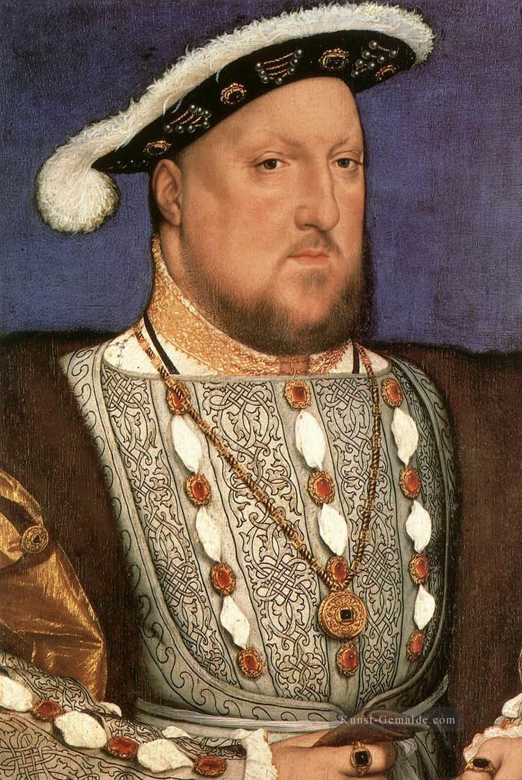 Porträt von Henry VIII 2 Renaissance Hans Holbein der Jüngere Ölgemälde